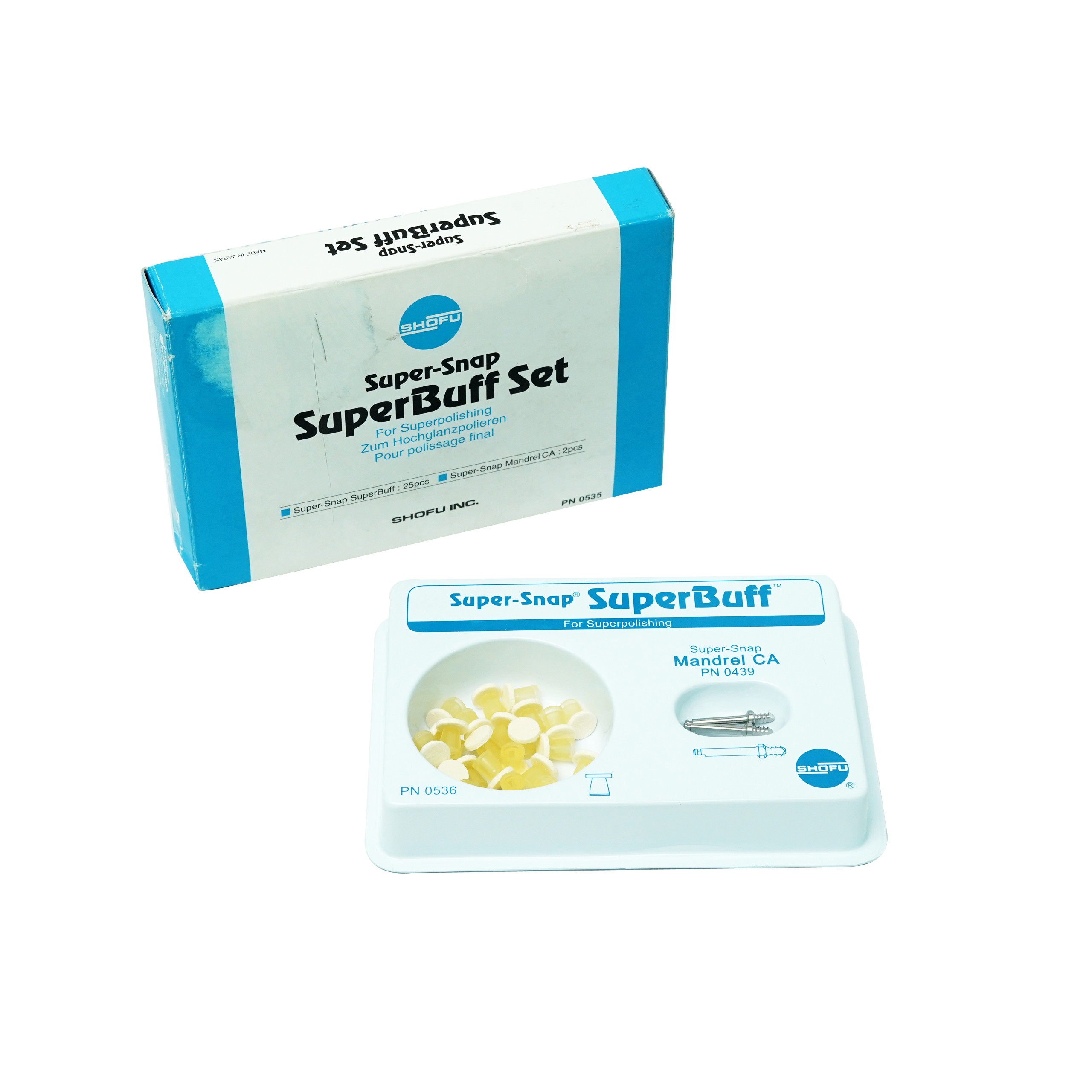 Shofu Super-Snap Buff Set Dental Polishing Paste